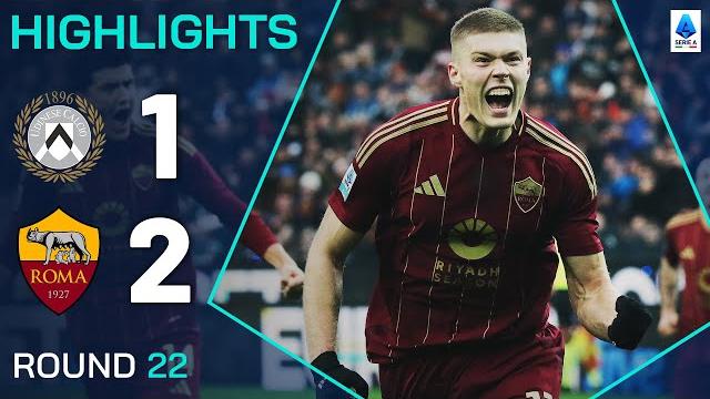 Udinese-Roma 1-2 | Highlights | Roma Secure First Away Win Of The Season! | Serie A 2024/25